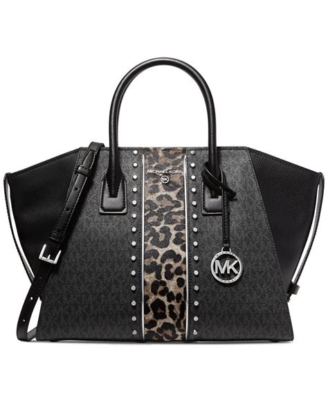 michael kors avril xs satchel|MICHAEL Michael Kors Signature Avril Top Zip .